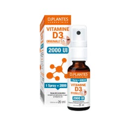 D. Plantes Vitamin D3 Original 2000 IU Spray 20ml