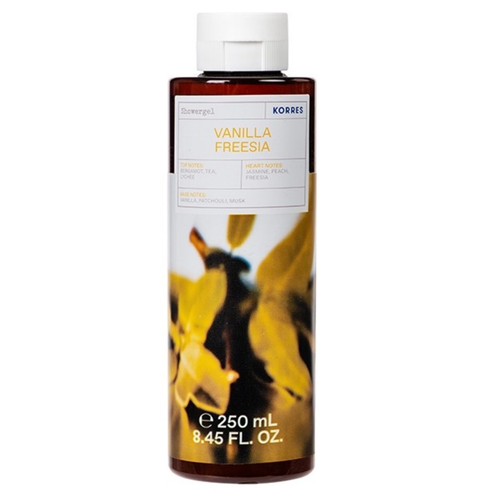 Korres Vanilla Freesia Shower Gel 250ml Easypara