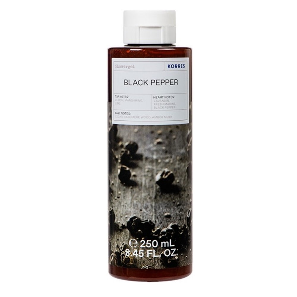 Korres Black Pepper Shower Gel 250ml