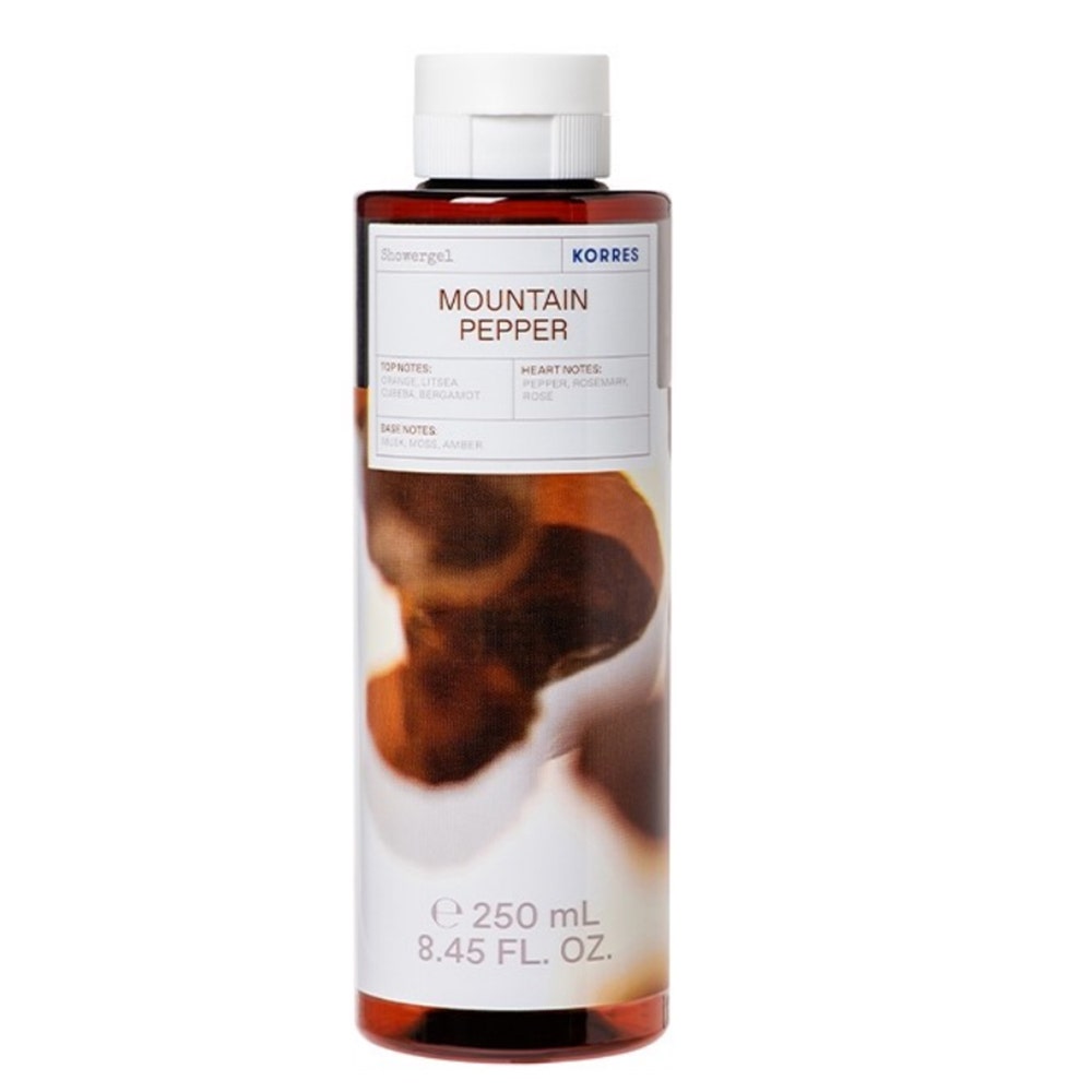 Korres Poivre de Montagne Shower Gel 250ml
