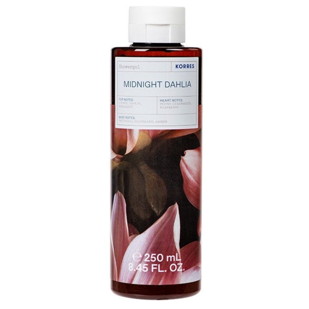 Korres Midnight Dahlia Shower Gel 250ml