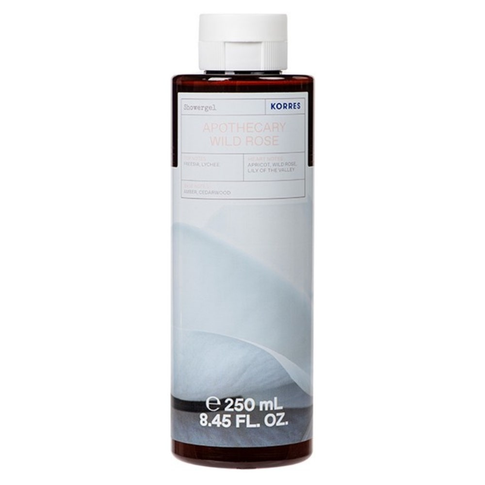Korres Gel douche Apothecary Wild Rose 250ml