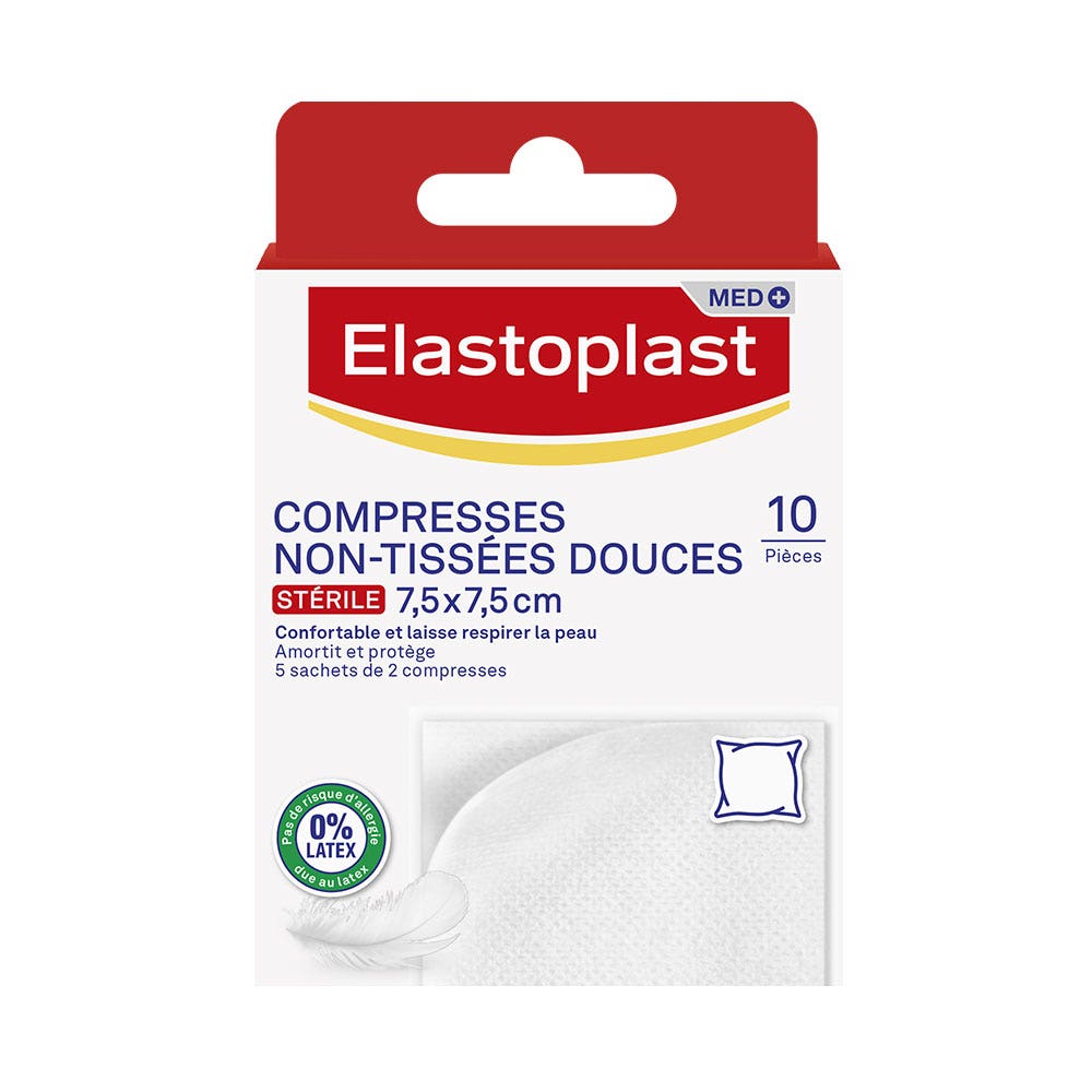 Elastoplast First Aid Soft non-woven bandages 10 bandages