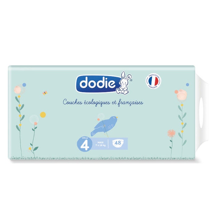 Dodie Ecological and French nappies Size 4 x48