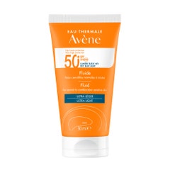 Avène Solaire Fluid Spf50+ Normal To Combination Sensitive Skin 50ml