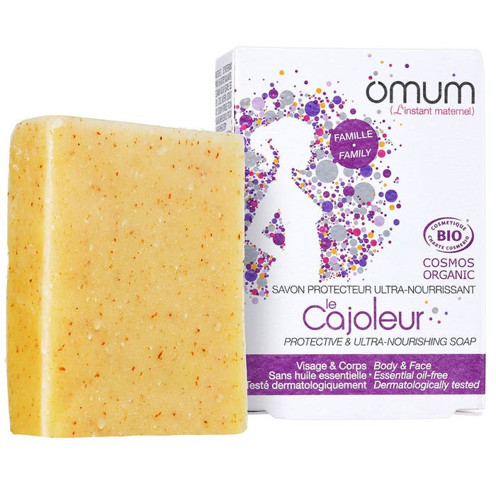 Le Cajoleur Organic Ultra-nourishing Protective Soap 100g Omum