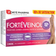 Forté Pharma Forté Veinol Forteveinol 12h 30 Tablets 30 comprimés à Libération prolongée