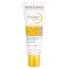 Bioderma Photoderm Max Tinted Cream Golden Spf 50+ Tube Peaux sensibles sèches 40ml