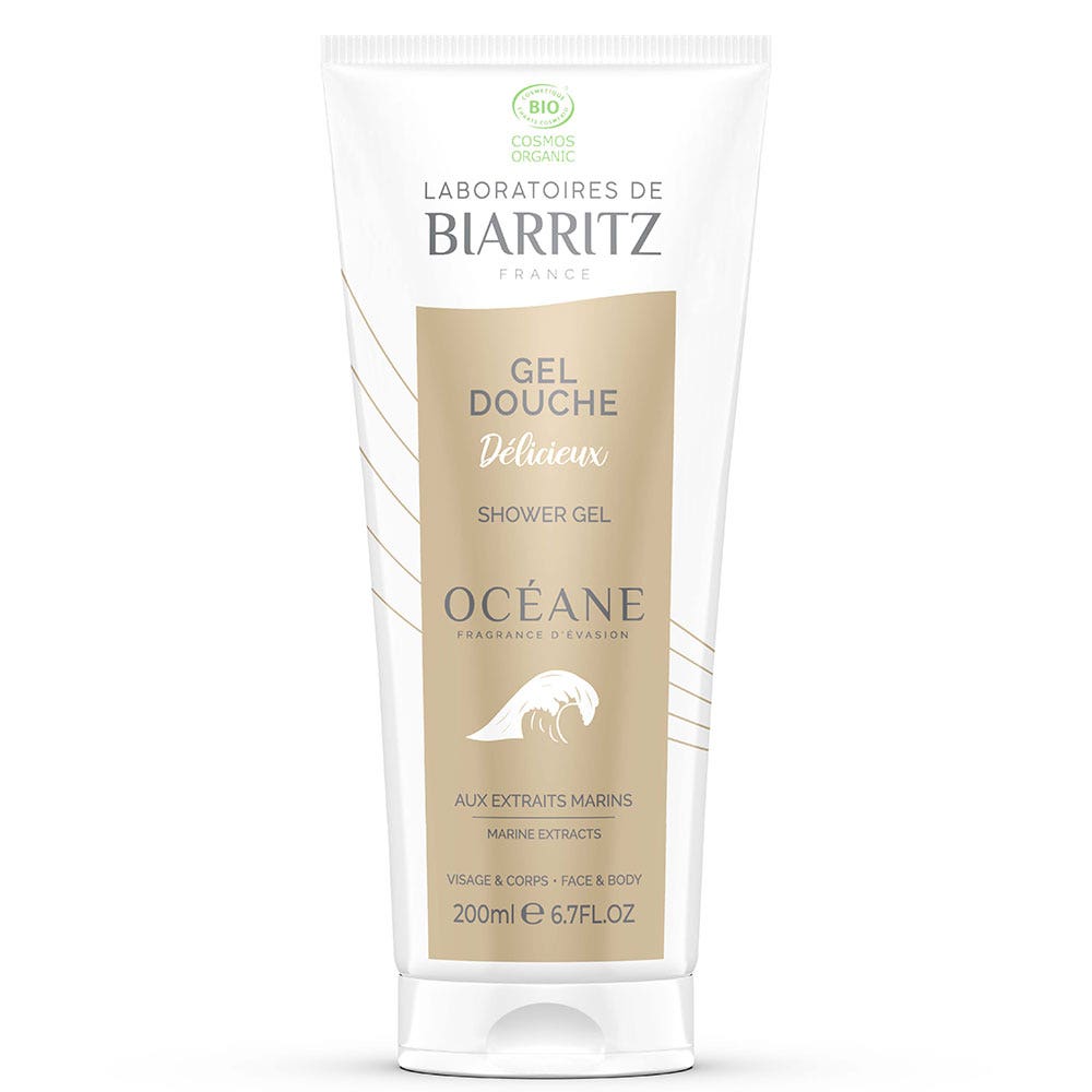 Laboratoires De Biarritz Océane Face & Body Shower Gel aux Extraits Marins 200ml