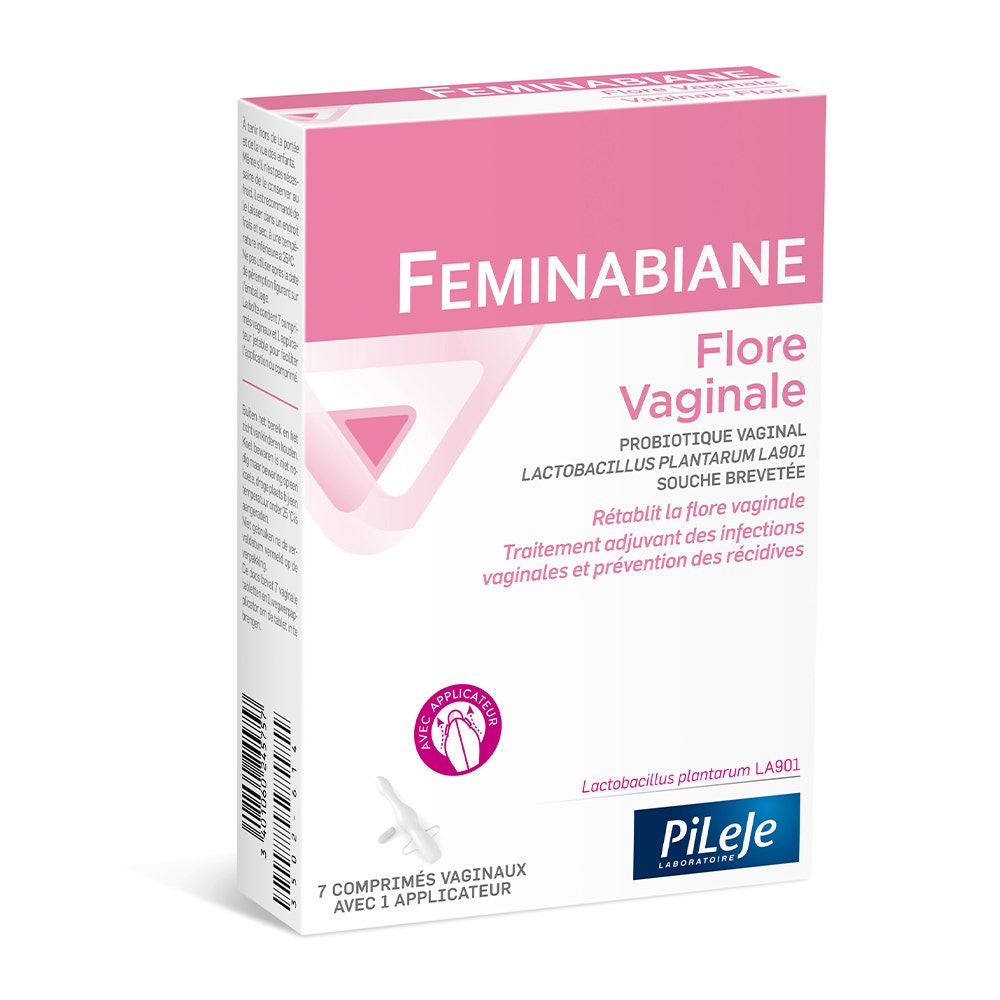 Pileje Feminabiane 7 Pessaries Vaginal Probiotics