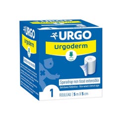 Urgo Non-woven stretch plaster 5m x 5cm Urgoderm x1 roll