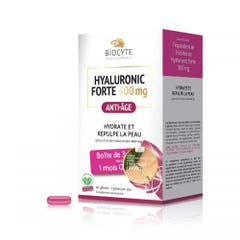 Biocyte Pack Hyaluronic Forte 300mg Anti-âge 3x30 gélules