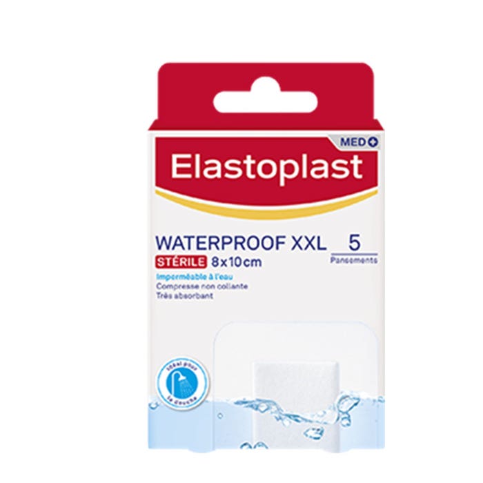 Waterproof Plasters XXL x5 Elastoplast