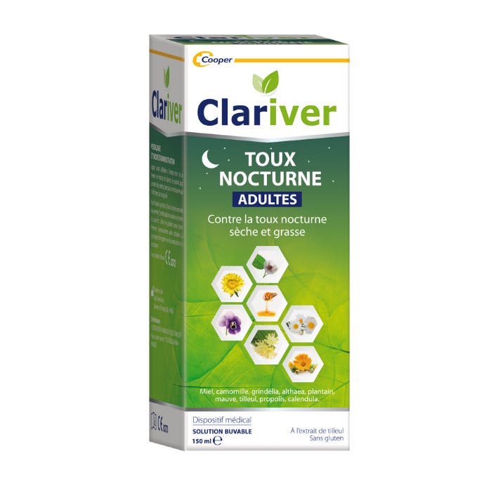 Clariver Adult Nighttime Cough Syrups 150ml