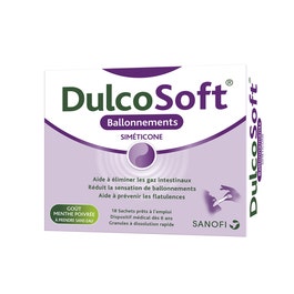 Dulcosoft Bloating Peppermint flavour 18 bags Easypara