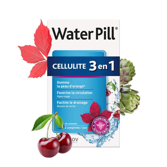 Nutreov Water Pill Cellulite 3 en1 x20 tablets