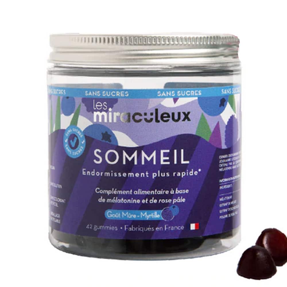 Les Miraculeux Sleep Gummies 21 Days sugar-free x42