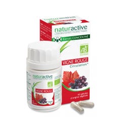 Naturactive Organic Red Vine concentrated extract Circulation 60 capsules