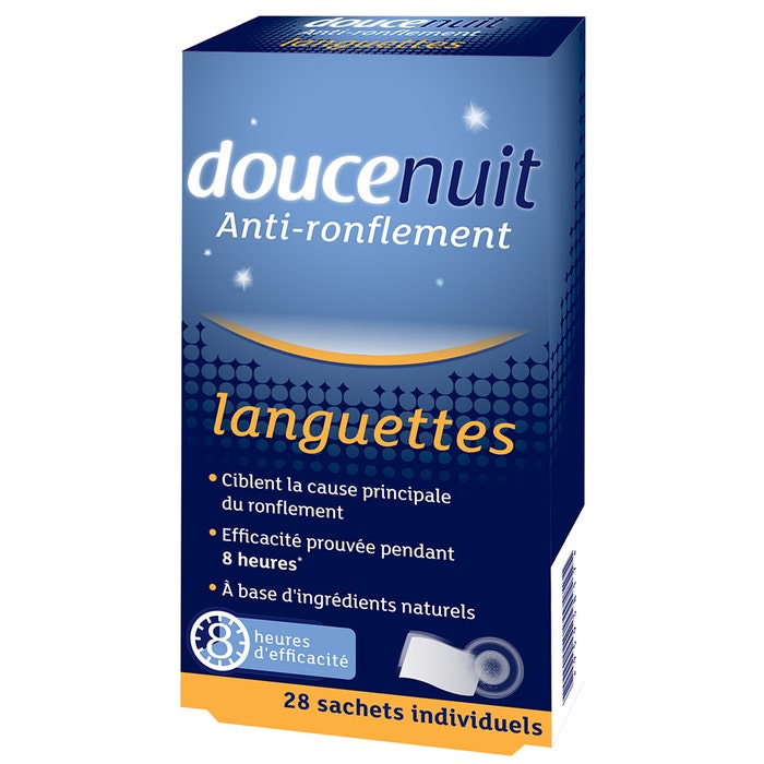 Doucenuit Languettes Anti-ronflement 28 sachets