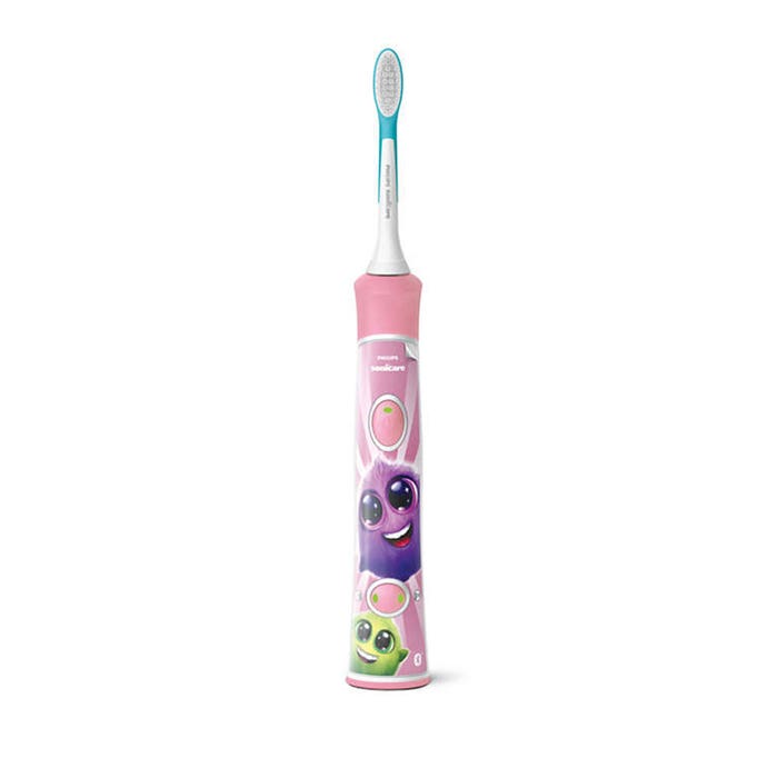 Philips Rechargeable Electric Toothbrush Kids Pink Hx6352/42