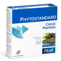 Pileje Phytostandard Phytostandard Blackcurrant And Plantain 30 Tablets