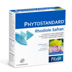 Pileje Phytostandard Phytostandard Rhodiola & Saffron X 30 Tablets