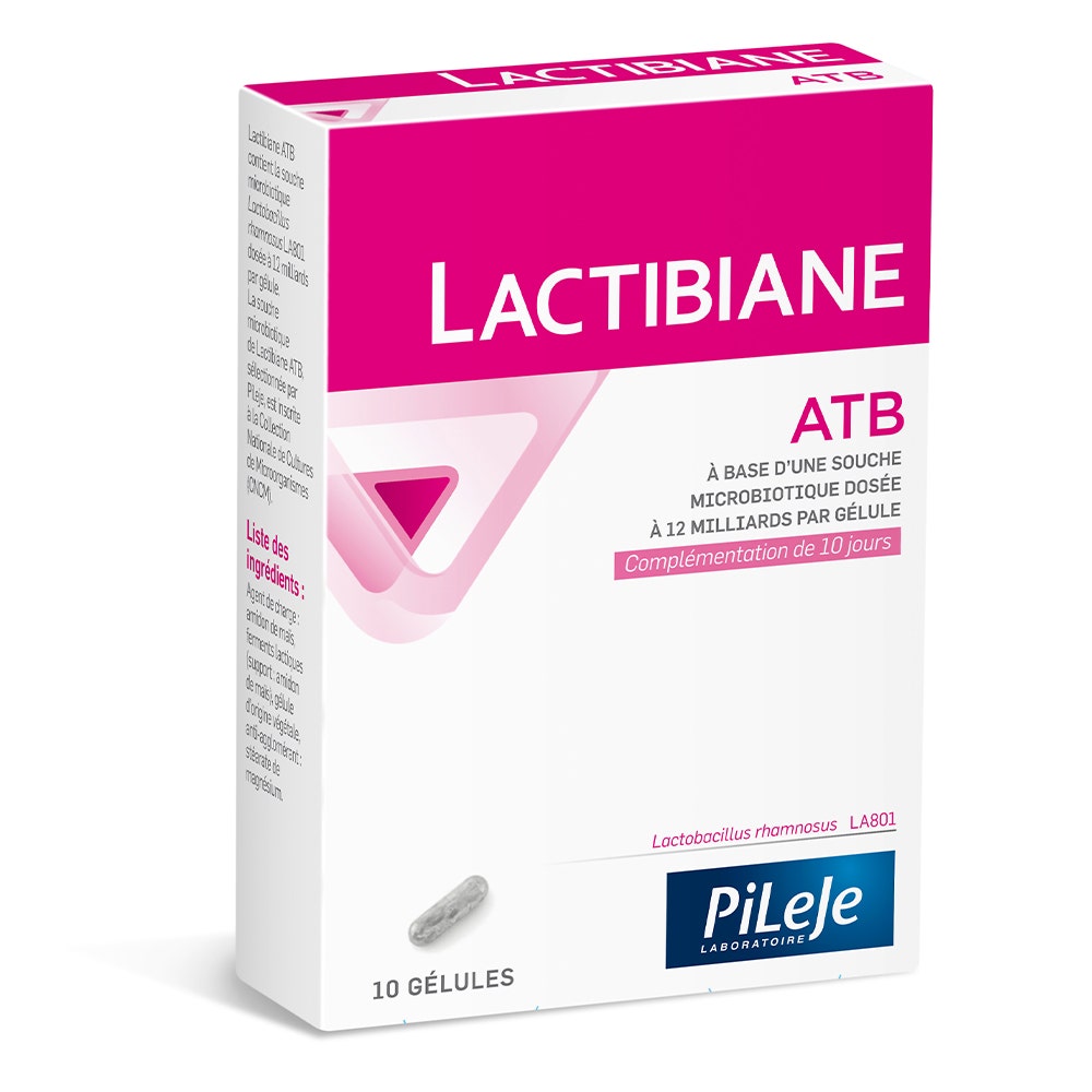 Pileje Lactibiane ATB Gut Flora 10 capsules