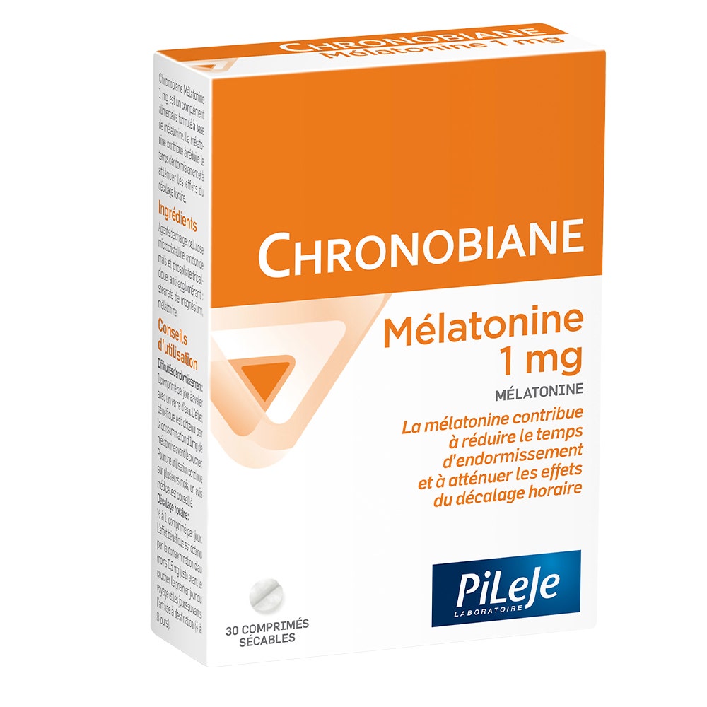Pileje Chronobiane Melatonine 30 tablets