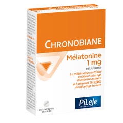 Pileje Chronobiane Chronobiane Melatonine X 30 Tablets 30 comprimés