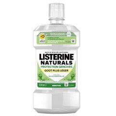 Listerine Naturals Mouthwash Protect gums Mint Lighter taste 500 ml