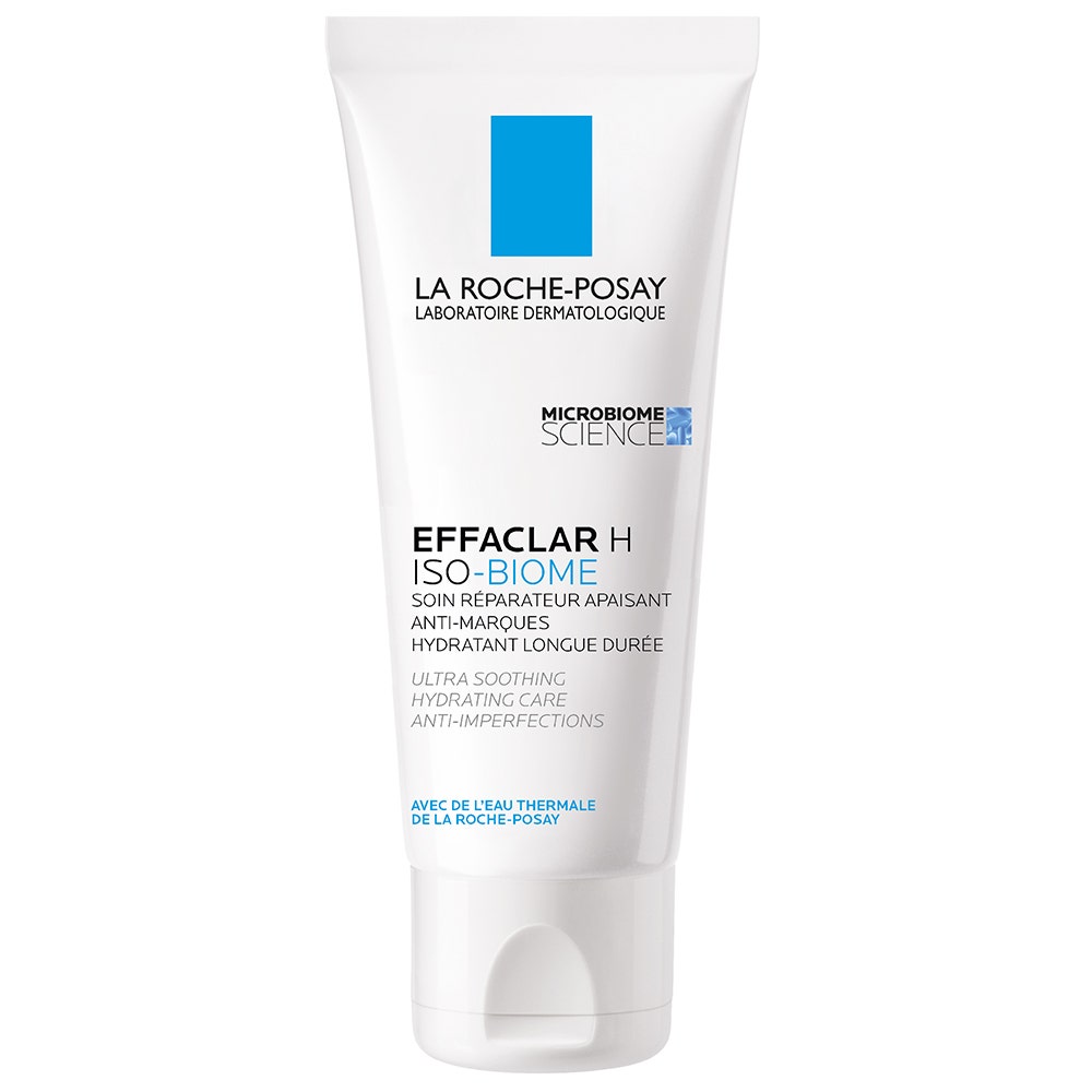 La Roche-Posay Effaclar Hydrating Face Cream Effaclar H for oily acne-prone skin H Iso-biome Peau grasse tendance acneique 40ml