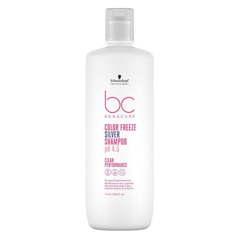 Schwarzkopf Professional PH 4.5 Color Freeze Shampoos BC Bonacure White and lightened hair 1000 ml
