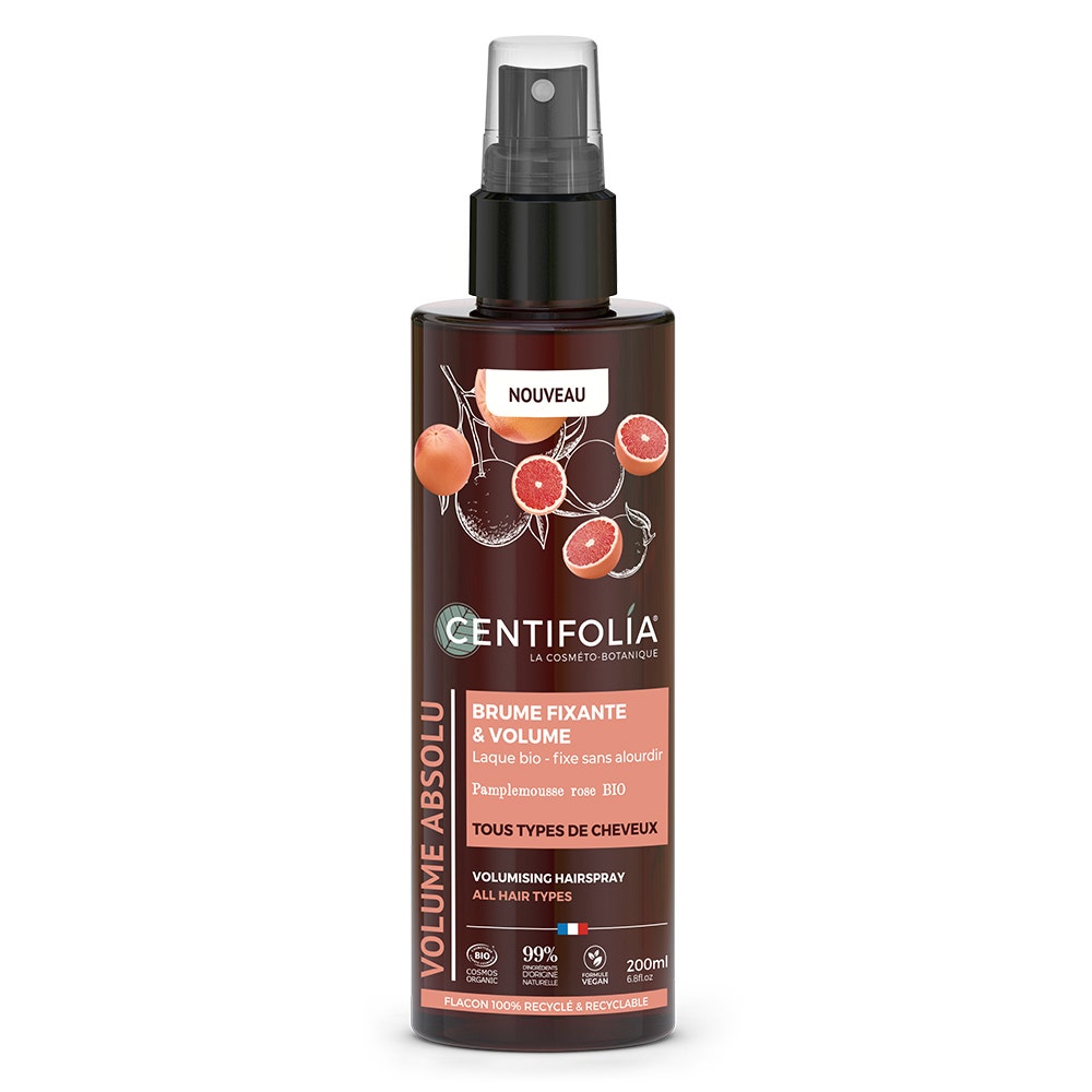 Centifolia Volume Pink grapefruit & rose organic fixing mist 200 ml