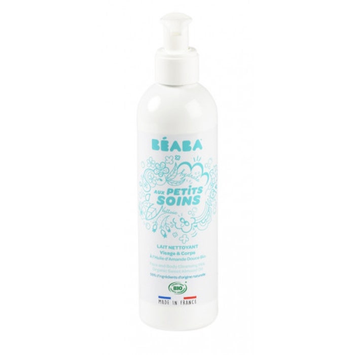 Beaba Baby Facial and Body Cleansing Milk Bioes Sweet Almond Oil 250 ml