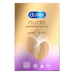 Durex Nude latex-free condoms x20 x20