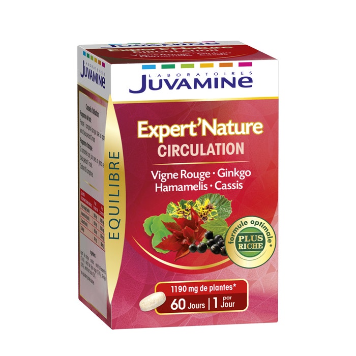 Juvamine Circulation Expert'Nature 60 tablets