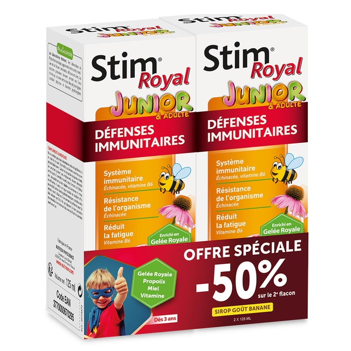 Nutreov Stim Royal Junior & Adult immune defences 2x125ml
