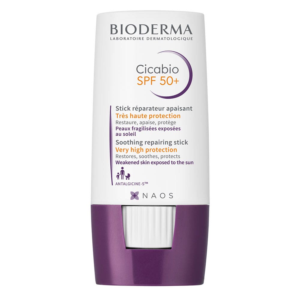 Bioderma Cicabio Soothing Repairing Stick Spf50+ Spf50 8g