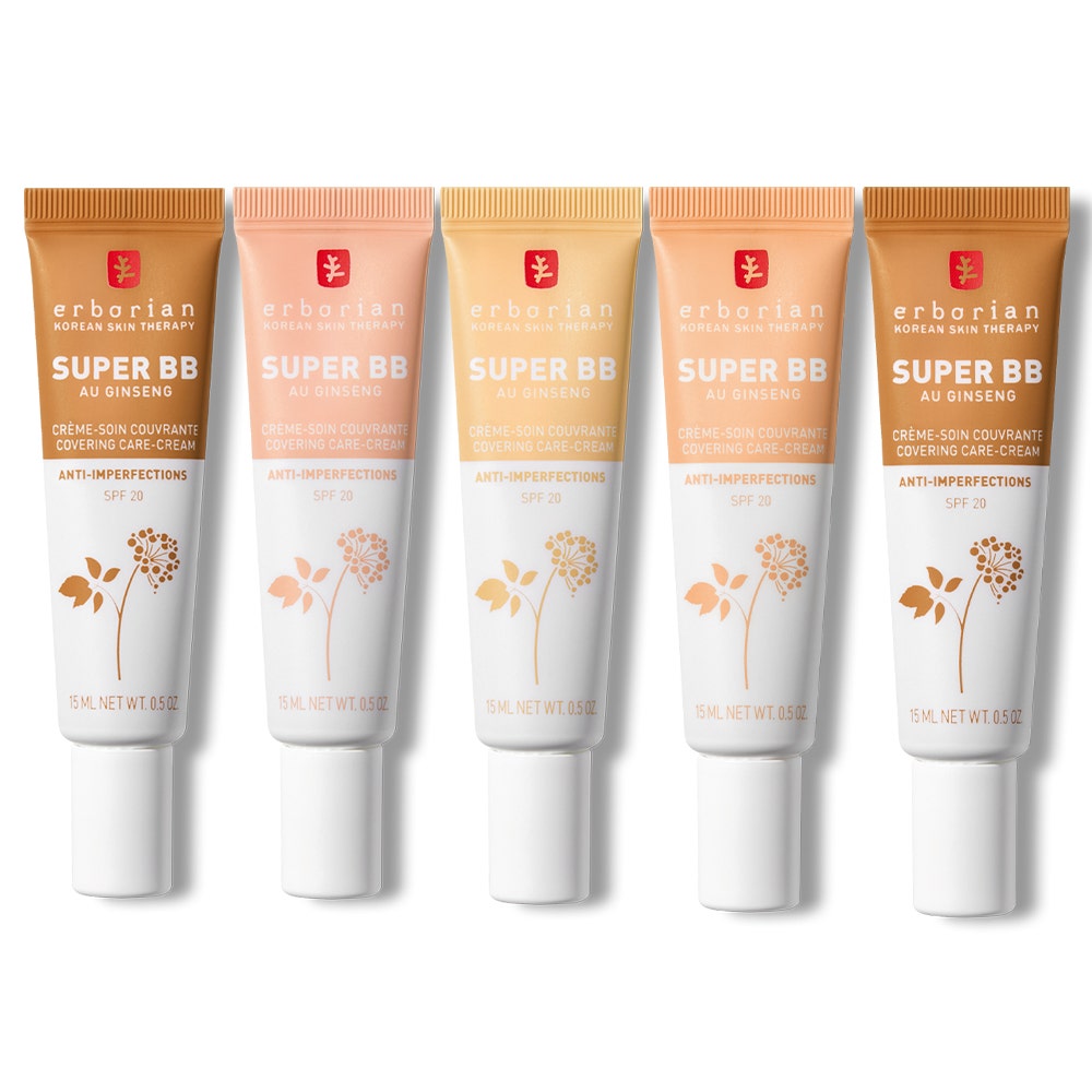 Erborian Super BB - Crème hydratante teintée Anti-imperfections 15 ml