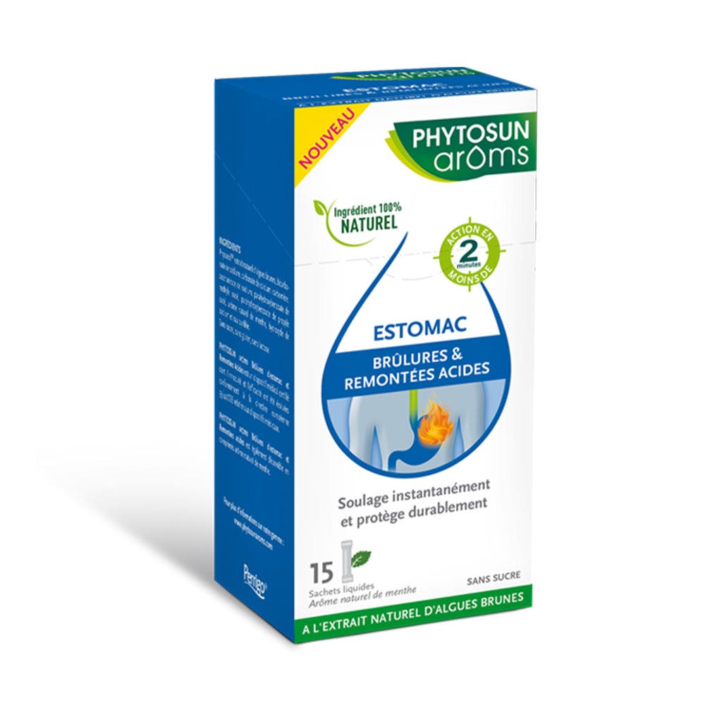 Phytosun Aroms Heartburn and acid reflux Natural Mint Flavour x15 bags