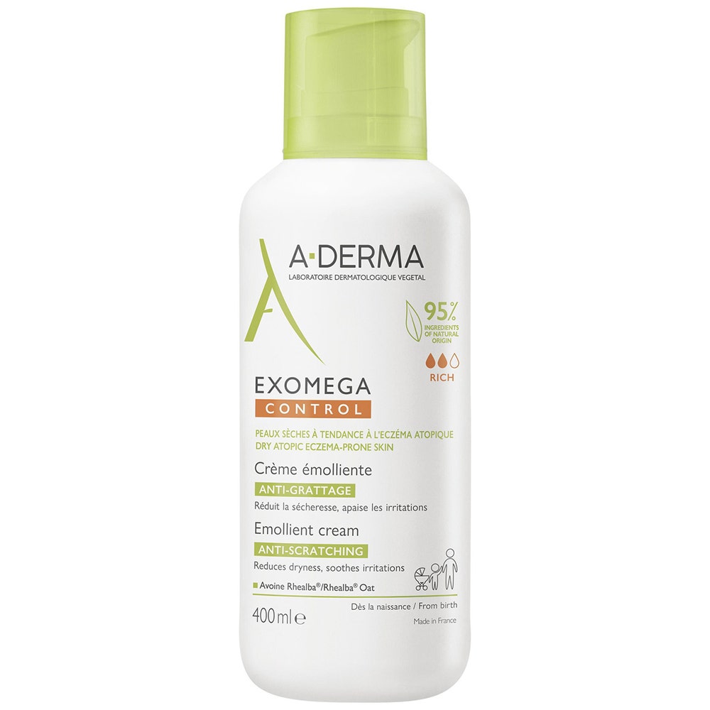 A-Derma Exomega Control Anti Scratching Emollient Cream Dry