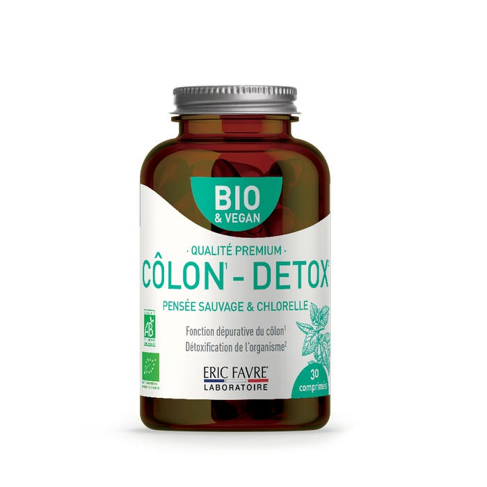 Eric Favre Colon Detox Bioes Food Supplements 30 tablets