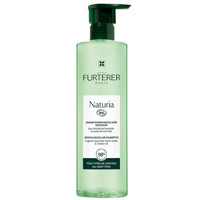 René Furterer Naturia Organic Gentle Micellar Shampoo 400ml