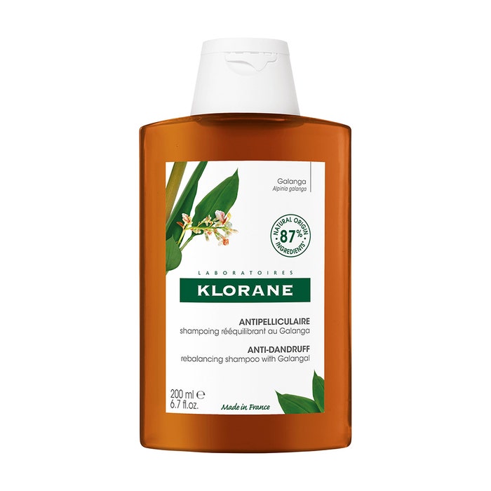 Anti-dandruff Balancing Shampoo with Galanga 200ml Loose dandruff Klorane