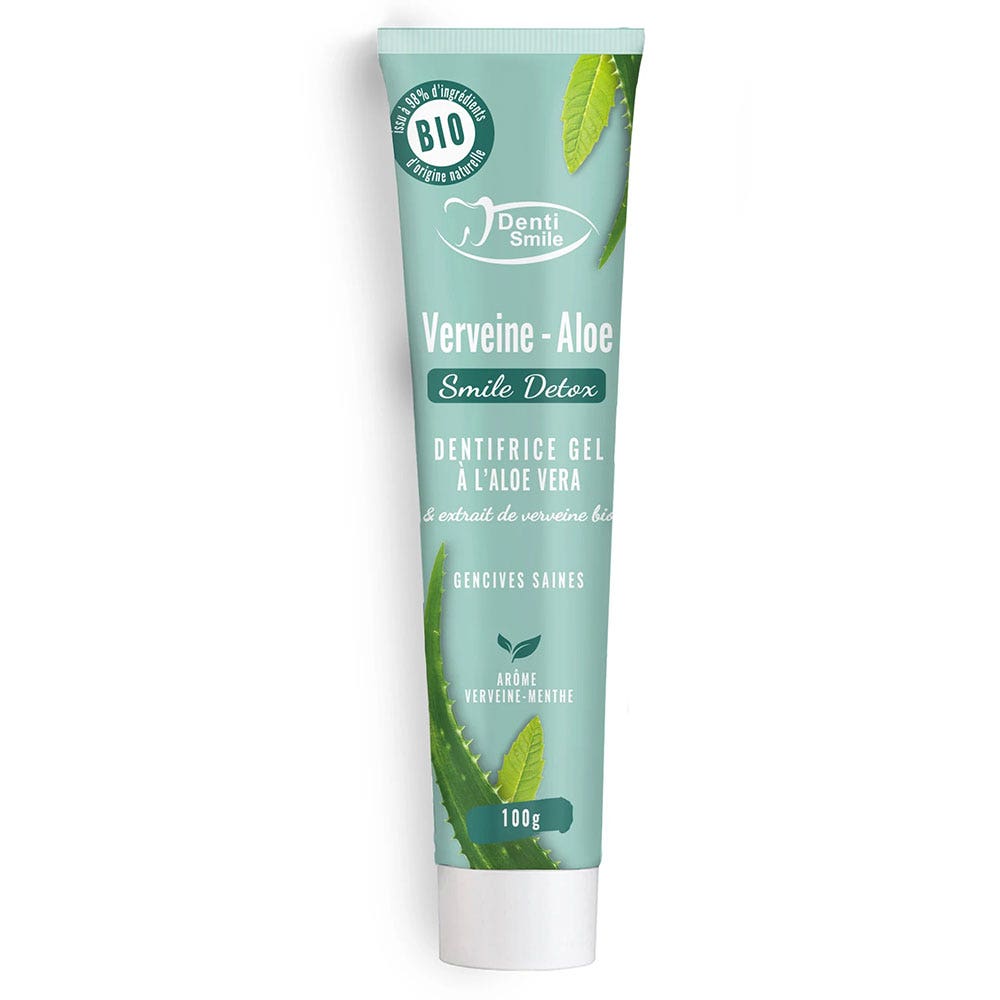 Dentismile Toothpaste Gel with Aloe Vera and organic Verbena extract ...