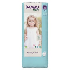 Bambo Nature XL nappies Size 5 14 to 18 kg x44