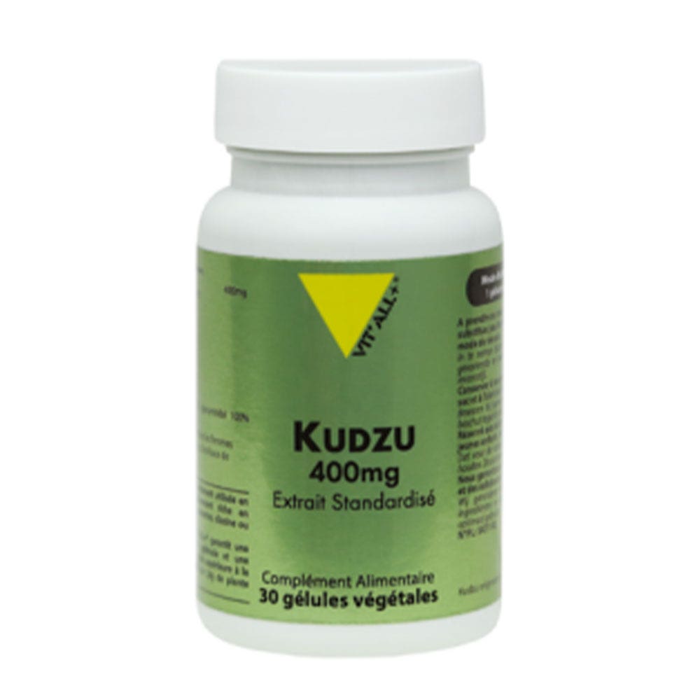 Vit'All+ KUDZU 400mg Standardised Extract x30 Capsules