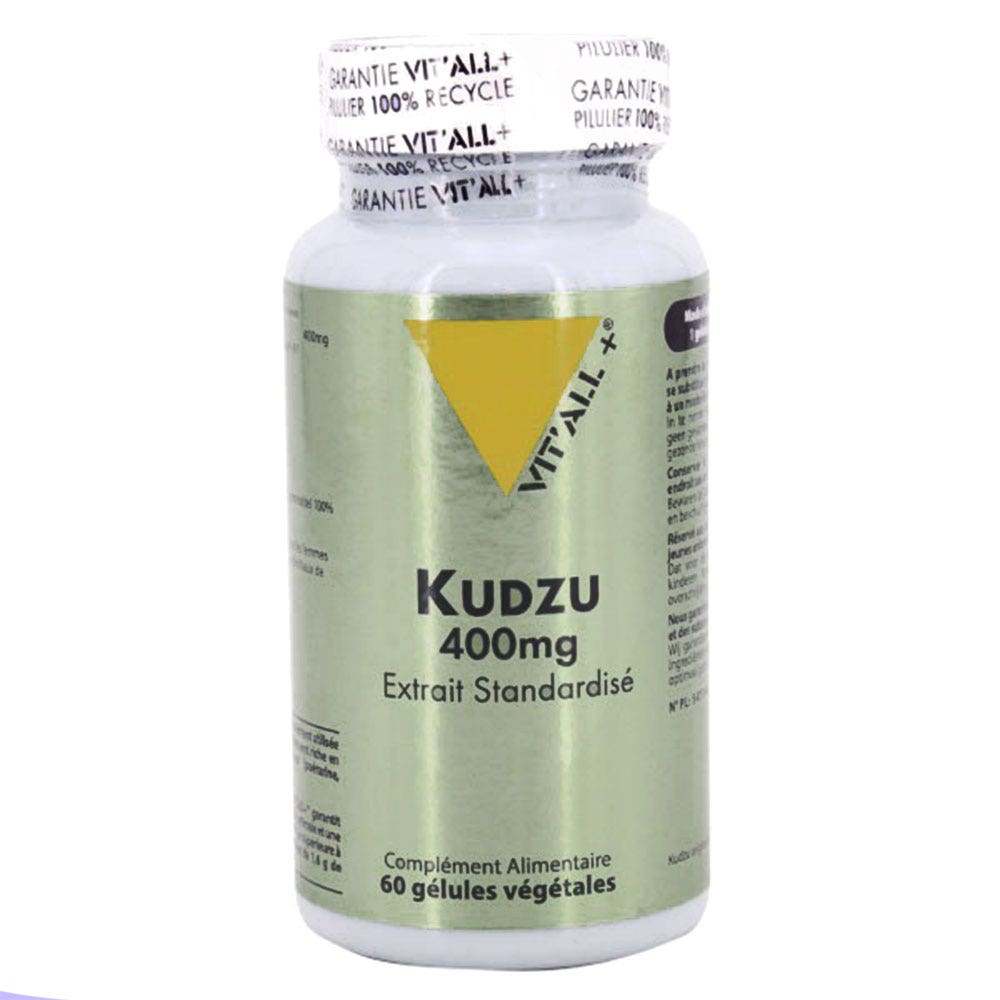 Vit'All+ KUDZU 400mg Standardised Extract x60 Capsules