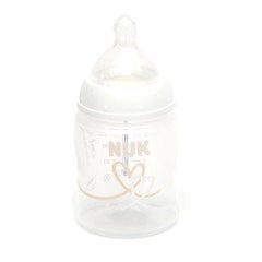 Nuk First Choice+ avec Temperature Control Heart Feeding Bottle Size M silicone 0 to 6 months 150ml