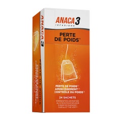 Anaca3 Herbal Teas Weight Loss Lemon flavouring x24
